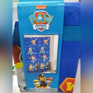 Nickelodeon Paw Patrol Blue Kids' Shower Curtain